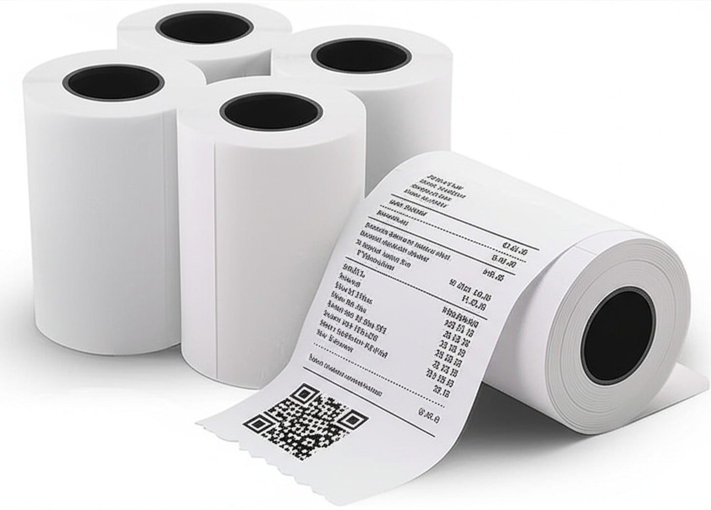 Ezo Thermal Receipt Paper Billing Machine Rolls 2 inch- 58mm(Width) x 10 meter(Length)