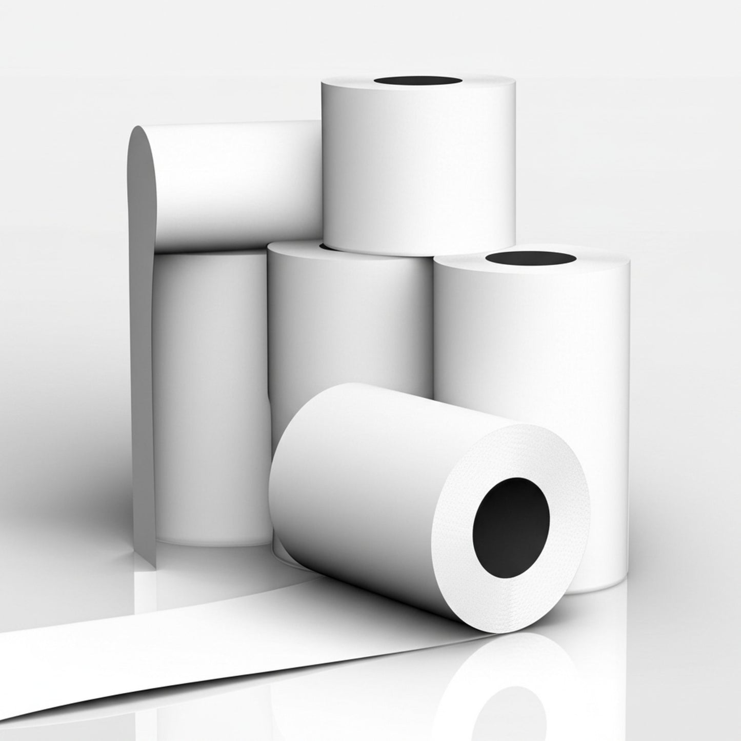Ezo Thermal Receipt Paper Billing Machine Rolls 2 inch- 58mm(Width) x 10 meter(Length)