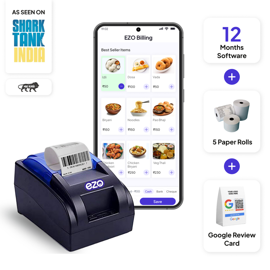 Billing Machines – Ezo Books