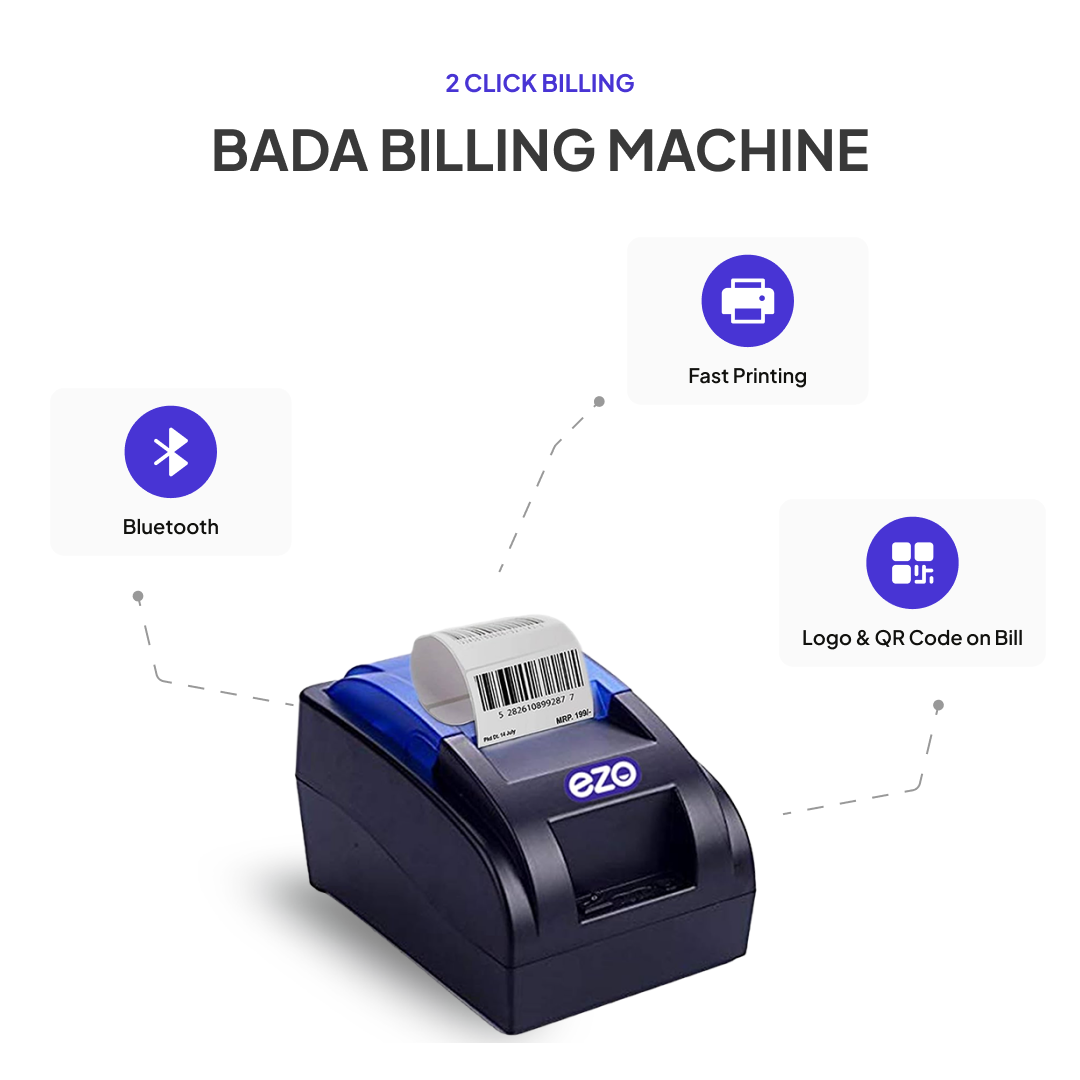 Bada Billing Machine With Software