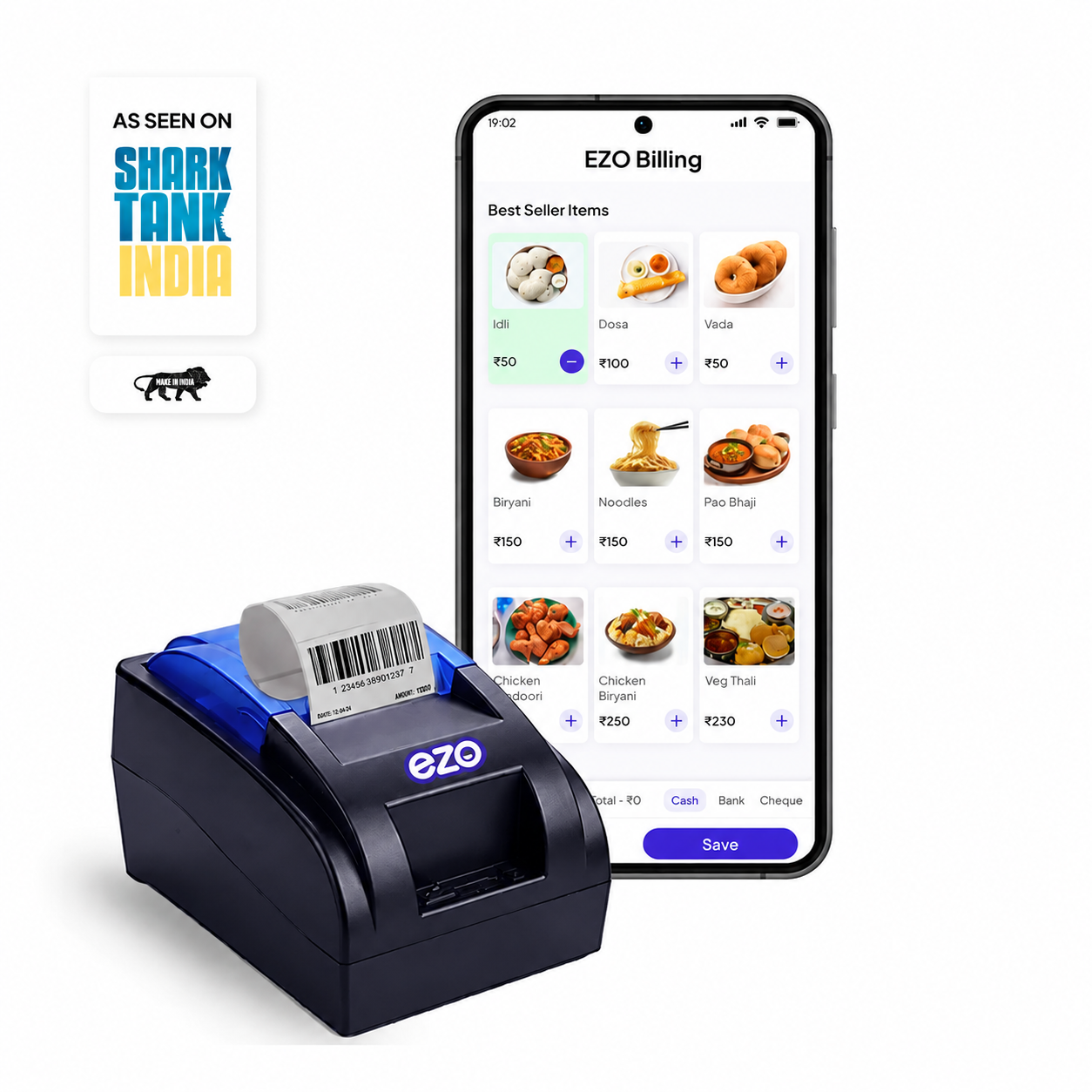 Bada Billing Machine With Software