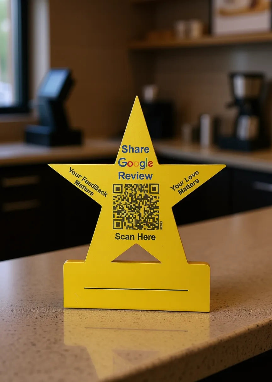 Google Review Standee