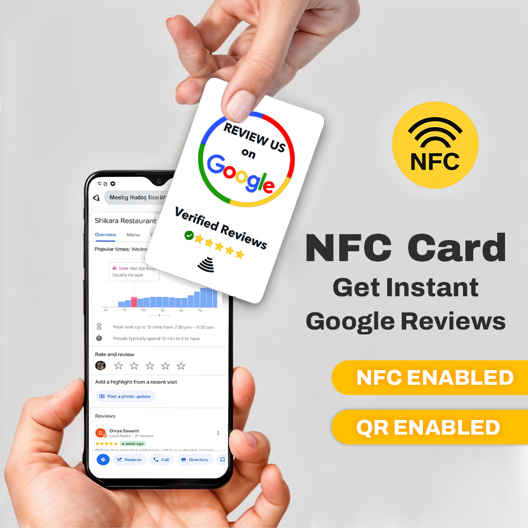 Google Review Card (Pack of 3)